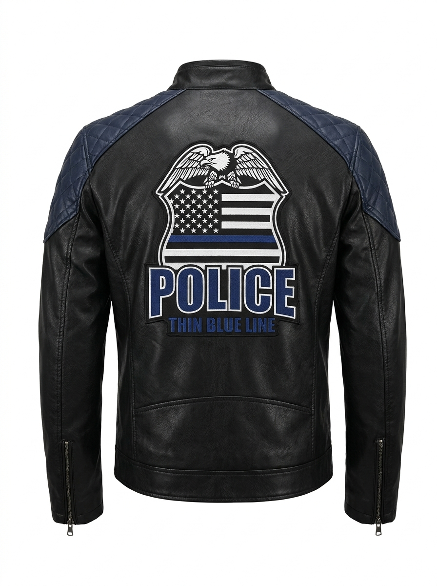 Marcus Handmade First Responder Leather Jacket